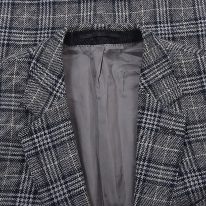 Dietmar Haas Moon Tweed-Jacke, Größe 54 (ca. 59,5 cm) – Kariert