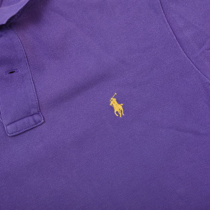 Polo Ralph Lauren 4x Polo Shirts Size M Custom Fit ca. 48-52cm - Striped/Green/Black/Purple