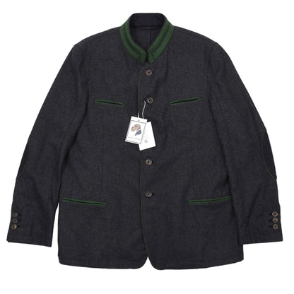 Weber & Frey x Lodenfrey Janker/Jacke aus 100% Wolle Größe 54 ca. 60cm - Grau