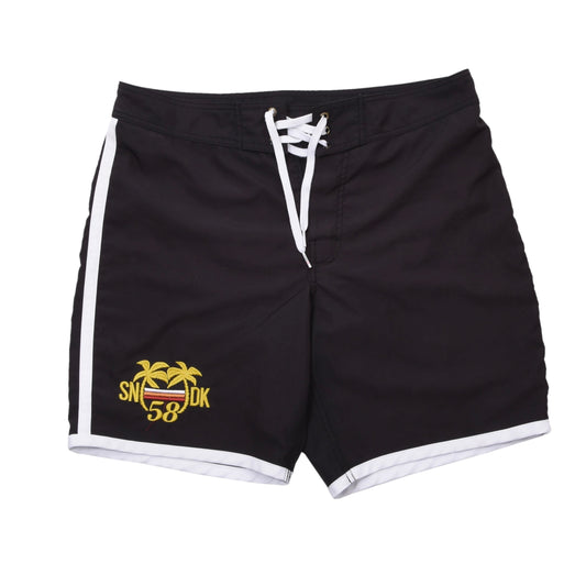 Sundek 58 Badeshorts/Badehose Größe W33 Bundweite ca. 43cm - Schwarz