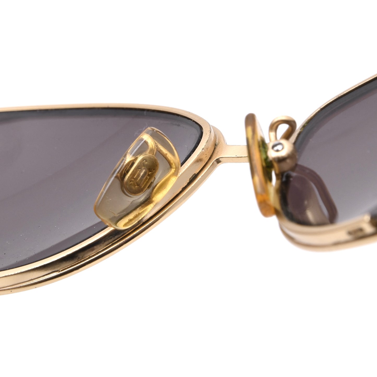 Vintage Gianni Versace Drahtgestell-Sonnenbrille Mod. N30 (?) - Gold