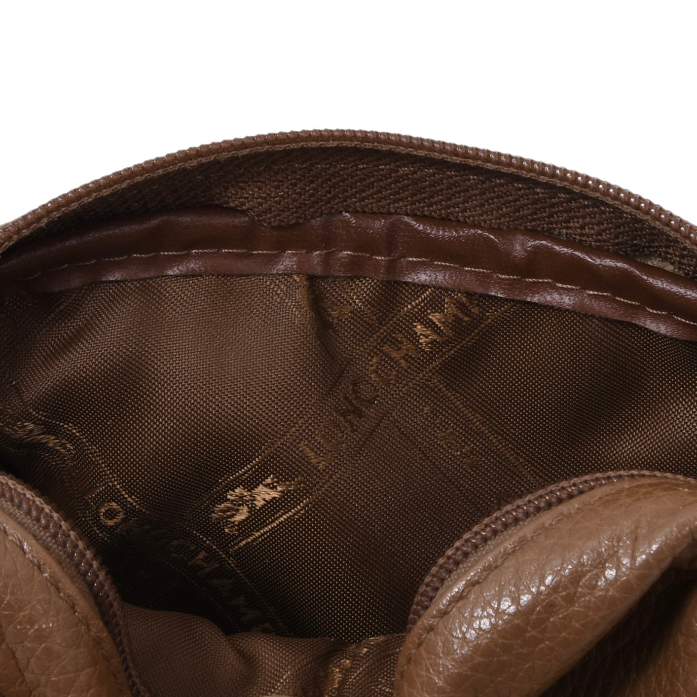 Longchamp Paris Leather Pouch Foulonne ca. 6.5cm - Burgundy (Copy)