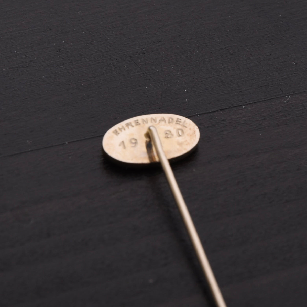 Vintage 585 / 14kt Gold Anstecknadel mit Diamant