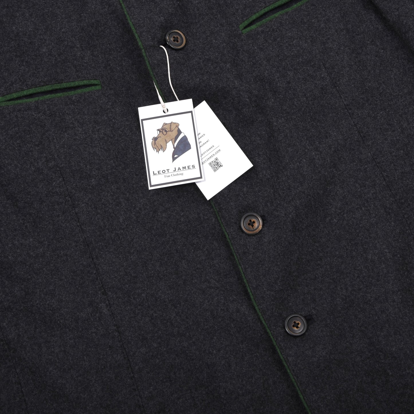 Weber & Frey x Lodenfrey Janker/Jacke aus 100% Wolle Größe 54 ca. 60cm - Grau