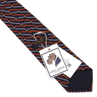 Brooks Brothers 100% Seide Krawatte Made in USA – Marineblau Bänder