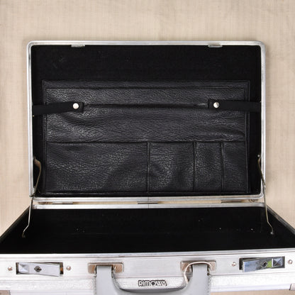 Vintage Rimowa Aluminum Attaché/Aktenkoffer ca. 46 cm Breit - Silber