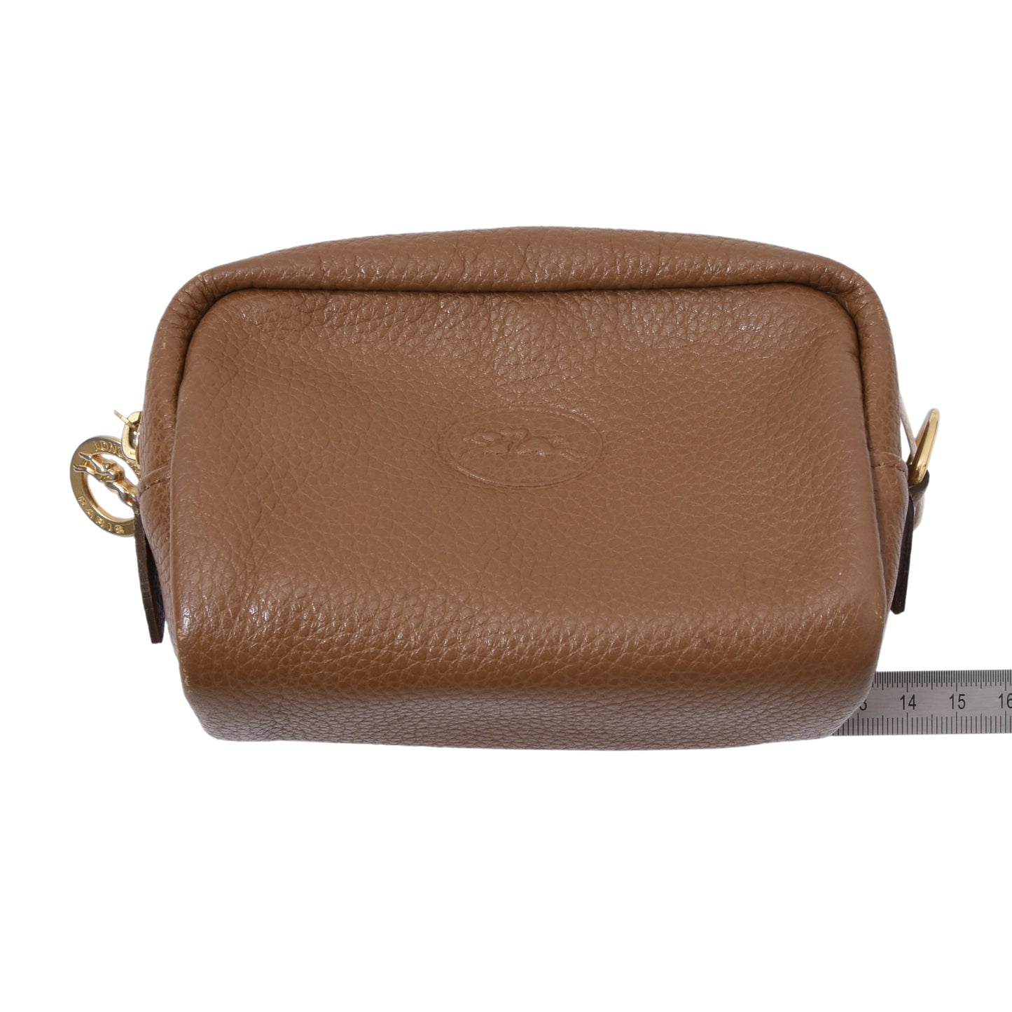 Longchamp Paris Leather Pouch Foulonne ca. 6.5cm - Burgundy (Copy)
