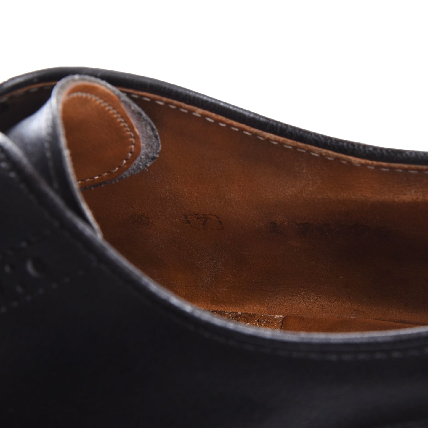 Ludwig Reiter Vintage Cap Toe Schuhe Größe 7 - Schwarz