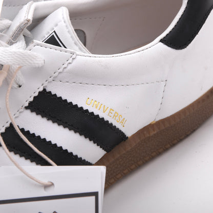 NOS 1998 Adidas Universal Sneakers Gr. 41 1/3 - Weiß/Schwarz