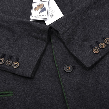 Weber & Frey x Lodenfrey Janker/Jacke aus 100% Wolle Größe 54 ca. 60cm - Grau