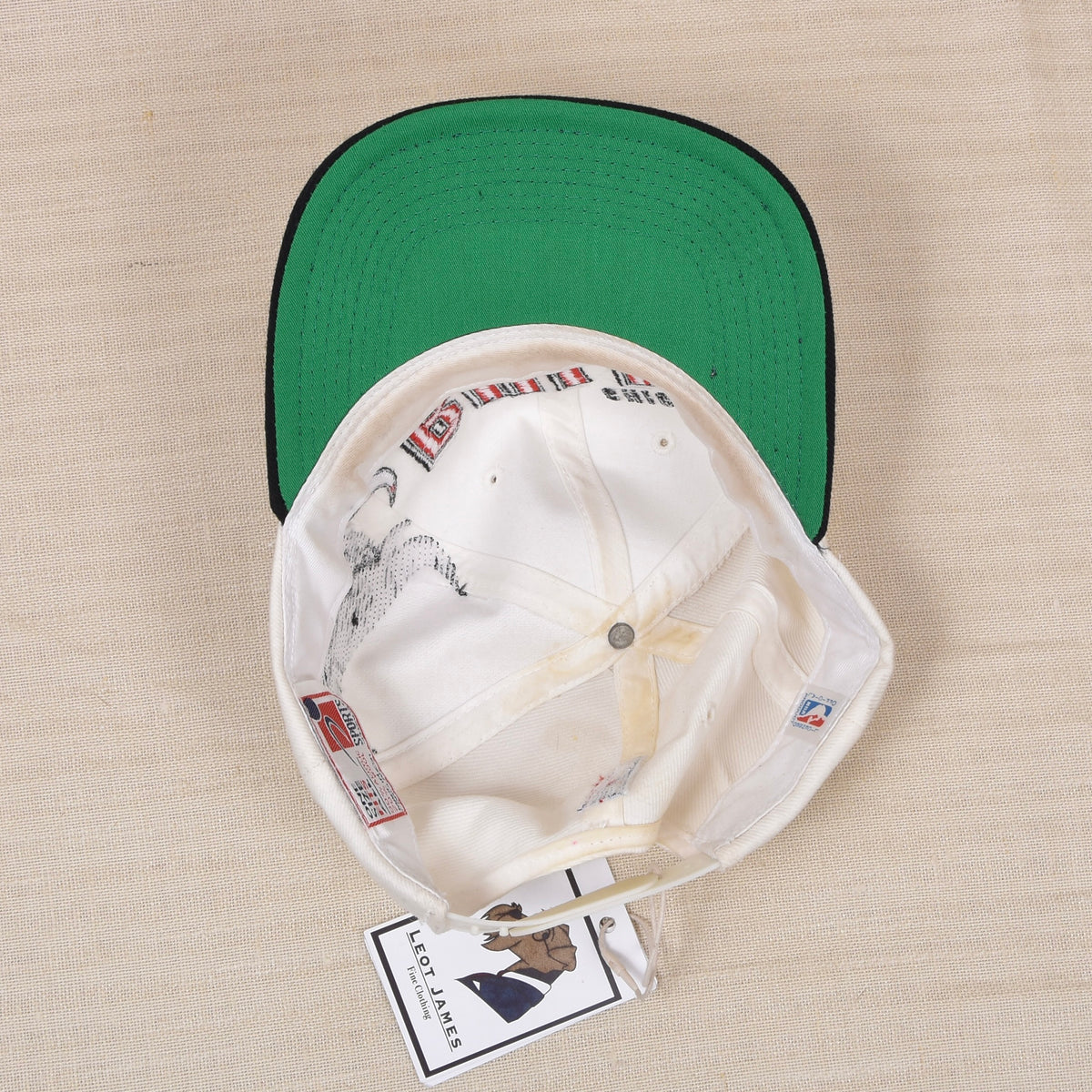 Vintae Sports Specialties 1990er Chicago Bulls Snapback - Weiß