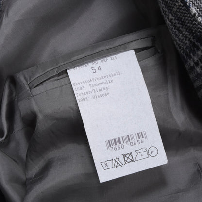 Dietmar Haas Moon Tweed-Jacke, Größe 54 (ca. 59,5 cm) – Kariert