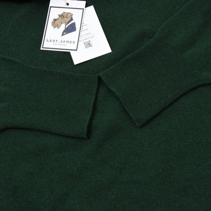 Peter Scott 100% Wool Vintage Sweater Size UK38 Chest ca. 49cm - Green