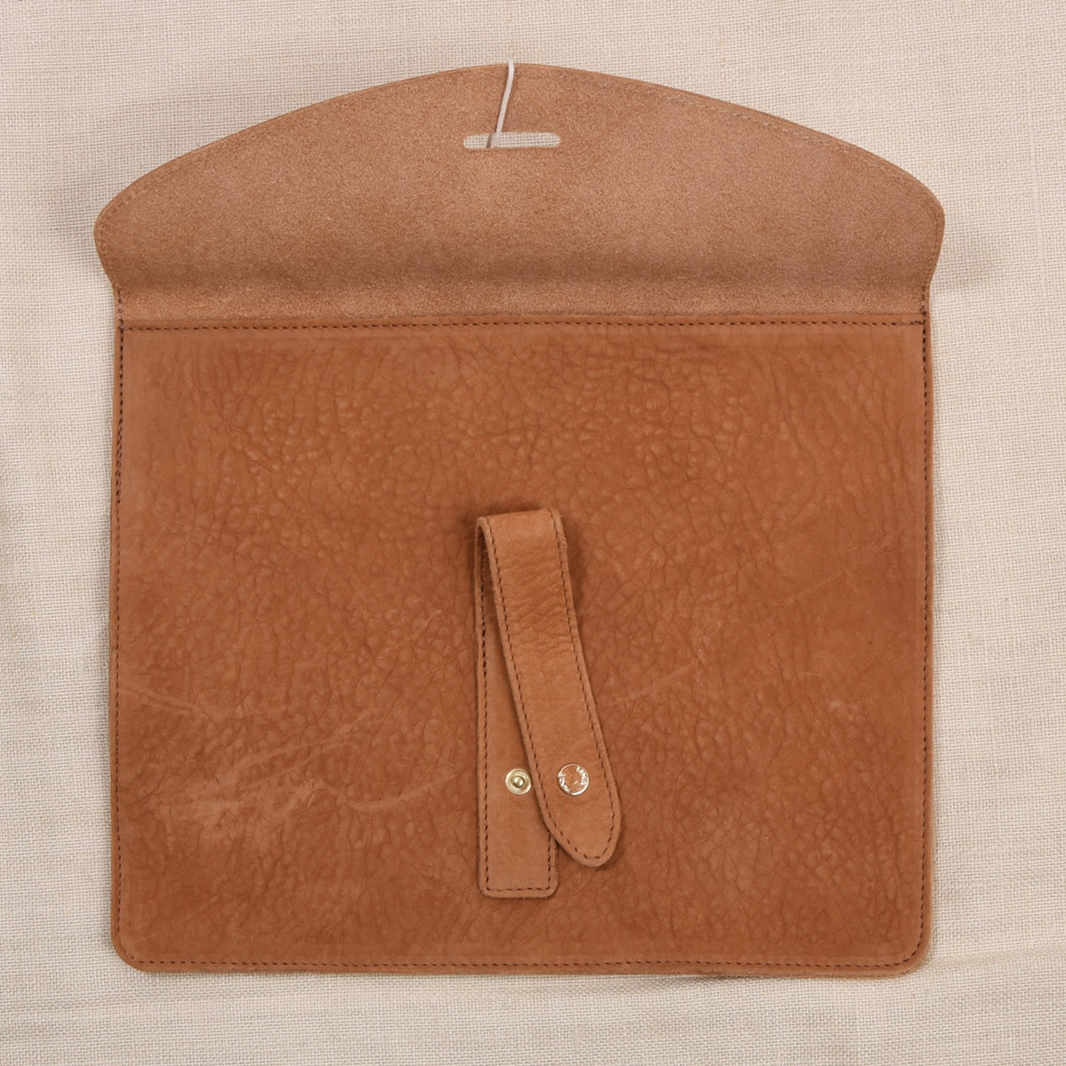 Soccx Leather Case/Receipt Wallet - Brown