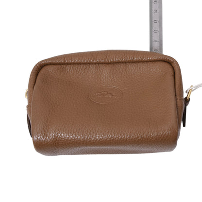 Longchamp Paris Leather Pouch Foulonne ca. 6.5cm - Burgundy (Copy)