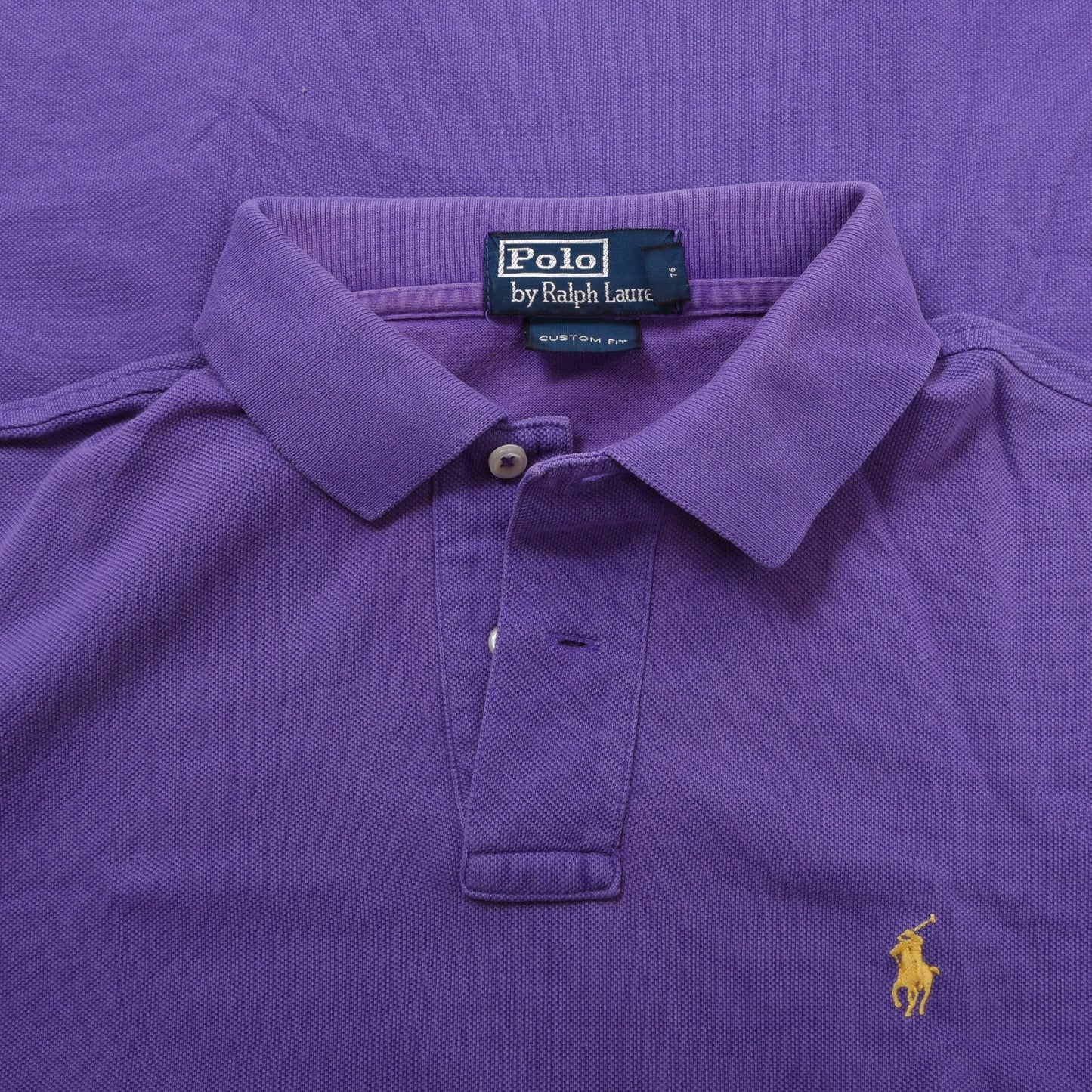Polo Ralph Lauren 4x Polo Shirts Size M Custom Fit ca. 48-52cm - Striped/Green/Black/Purple