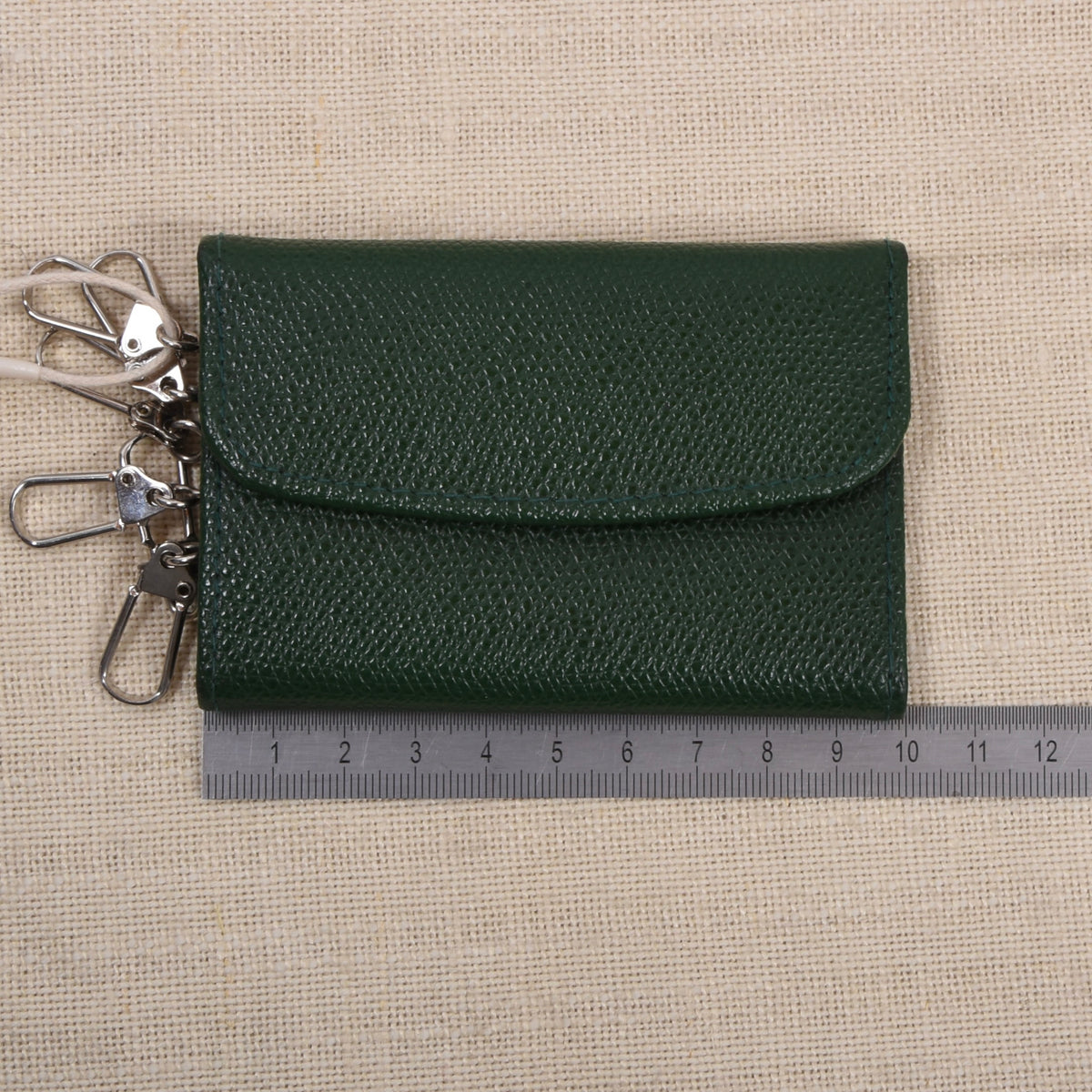 NOS Scotch Gain Leder Schlüsselanhänger - Grün
