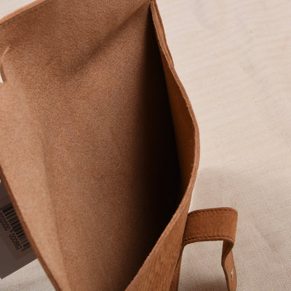 Soccx Leather Case/Receipt Wallet - Brown