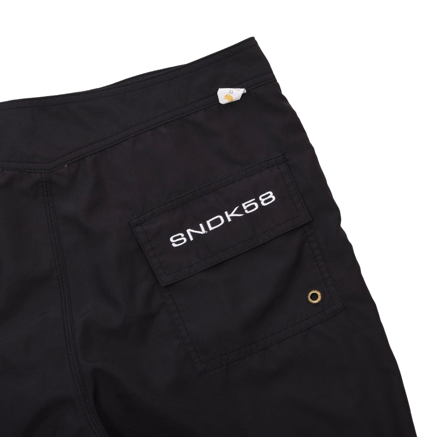 Sundek 58 Swim Shorts/Trunks Size W33 Waist ca. 43cm - Black