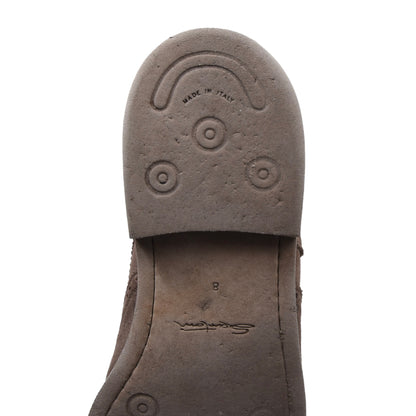 Santoni Wildlederschuhe Größe 8 - Beige/Hellbraun