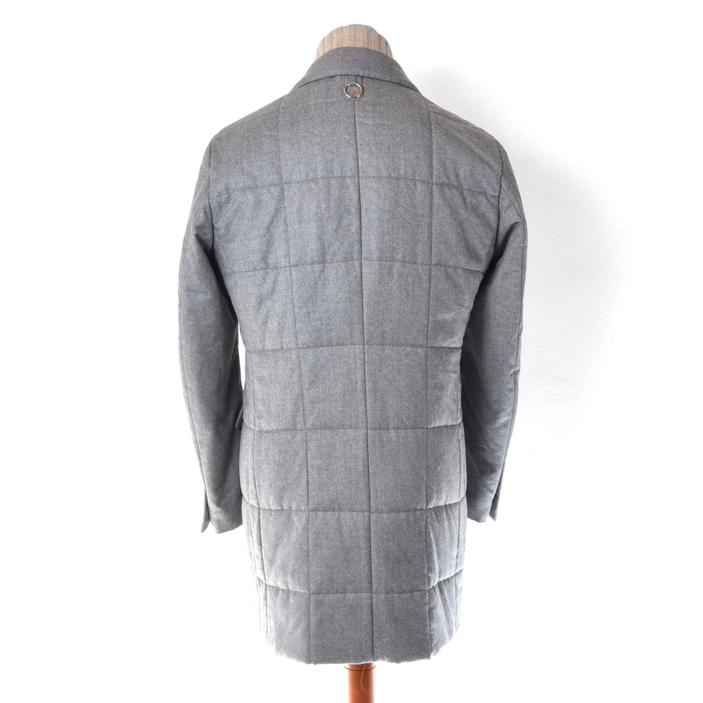 Montecore Double-Breasted Wool Coat Chest ca. 55cm - Grey