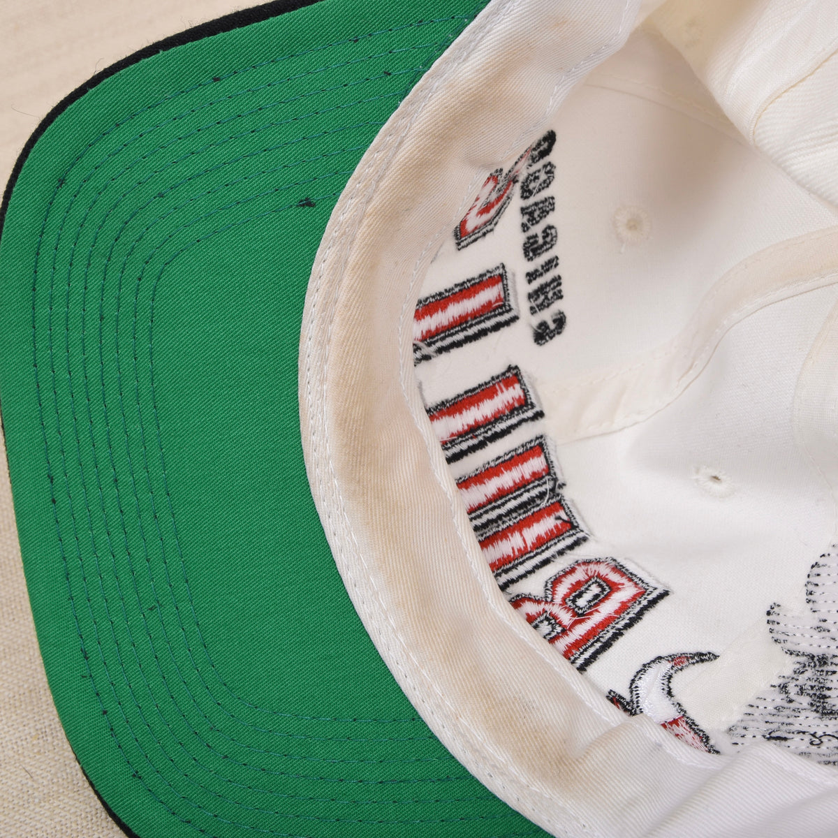 Vintae Sports Specialties 1990er Chicago Bulls Snapback - Weiß
