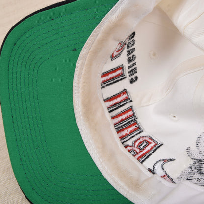 Vintae Sports Specialties 1990er Chicago Bulls Snapback - Weiß
