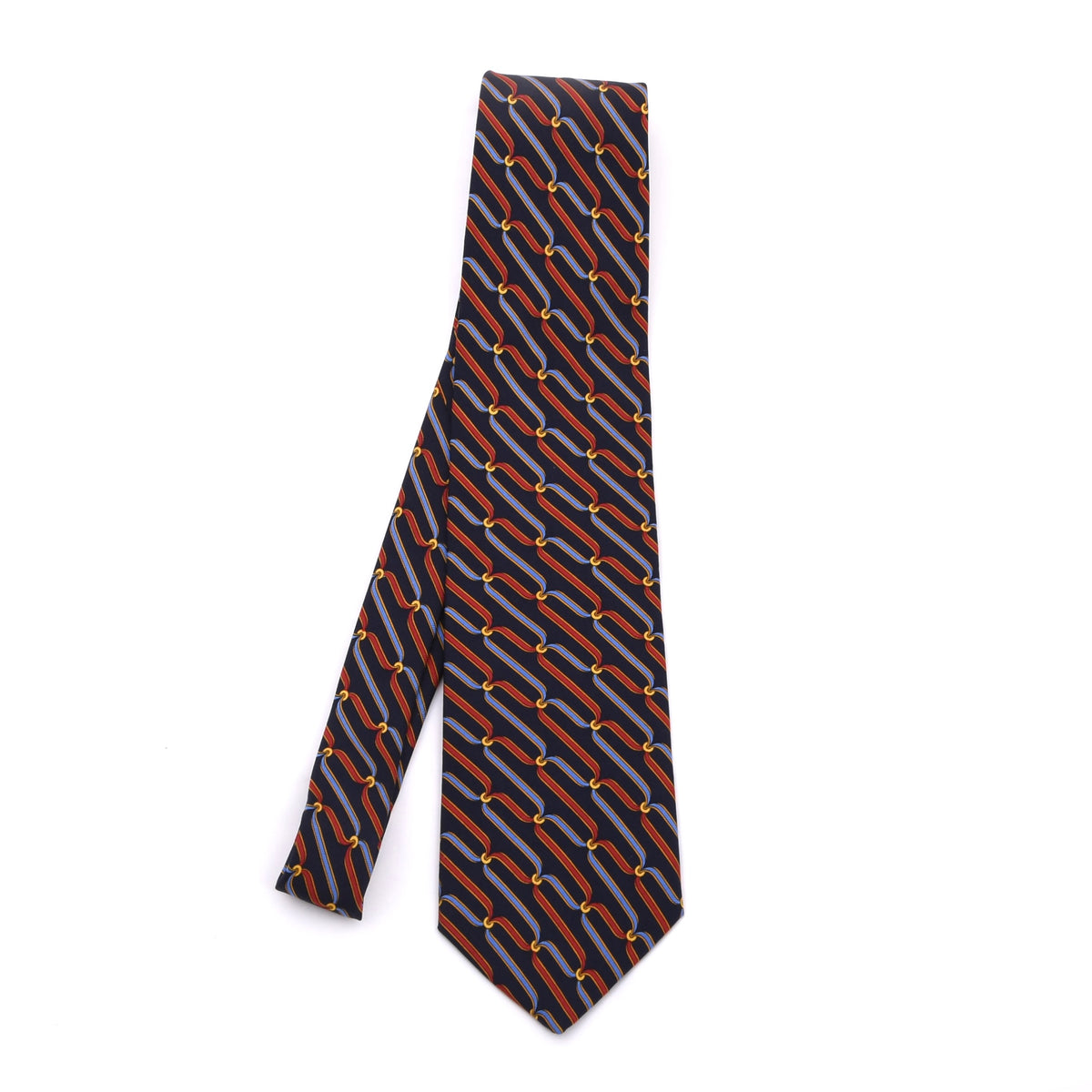 Brooks Brothers 100% Seide Krawatte Made in USA – Marineblau Bänder