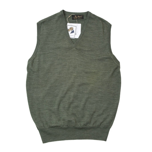 Wolsey Wool Sweater Vest Size 42"/52 - Green