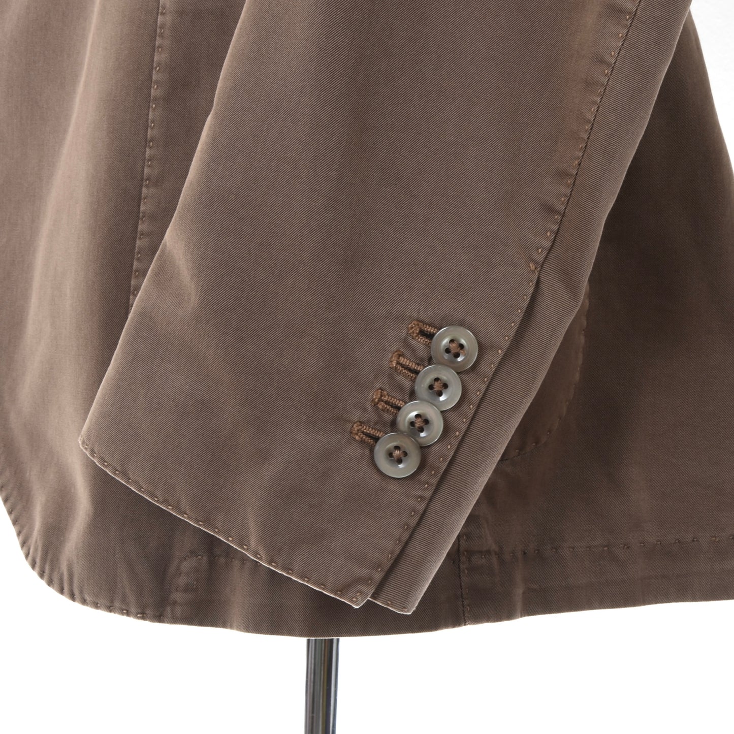 Brando x Lubiam Cotton Jacket Size 52 - Brown