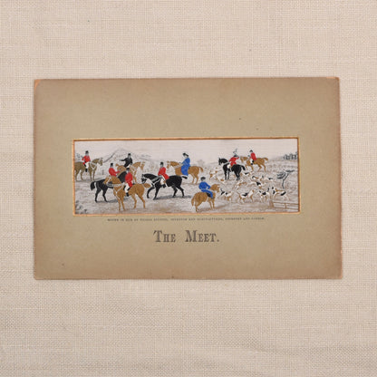 The Meet x Thomas Stevens in Silk Thread ca. 1900