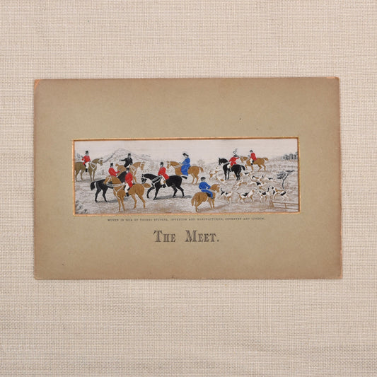 The Meet x Thomas Stevens in Silk Thread ca. 1900