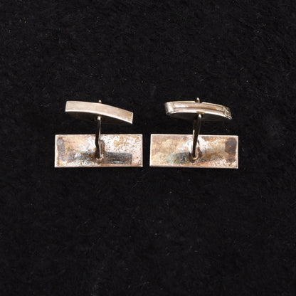 Vintage Hermann Mürle .835 Silver Cufflinks