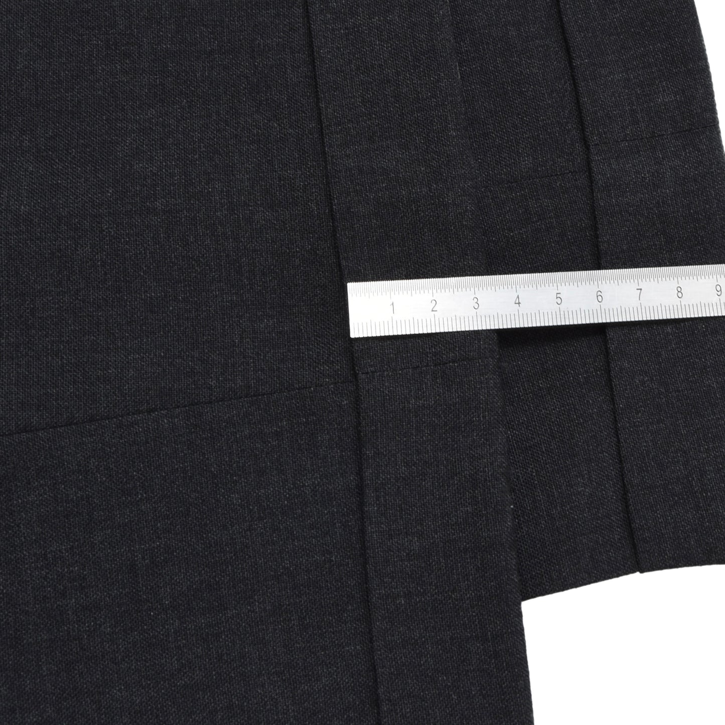 Franz Stolz Bespoke Double-Breasted Scabal Wool Suit Chest ca. 53.5cm - Grey