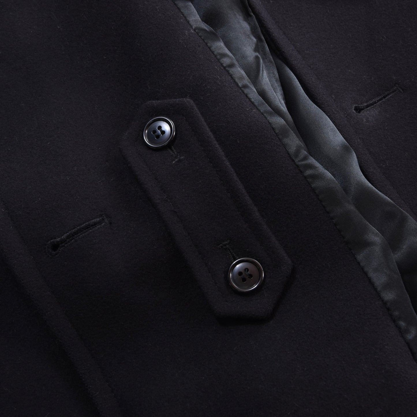 Gloverall Pea Coat Size M ca. 55cm - Navy