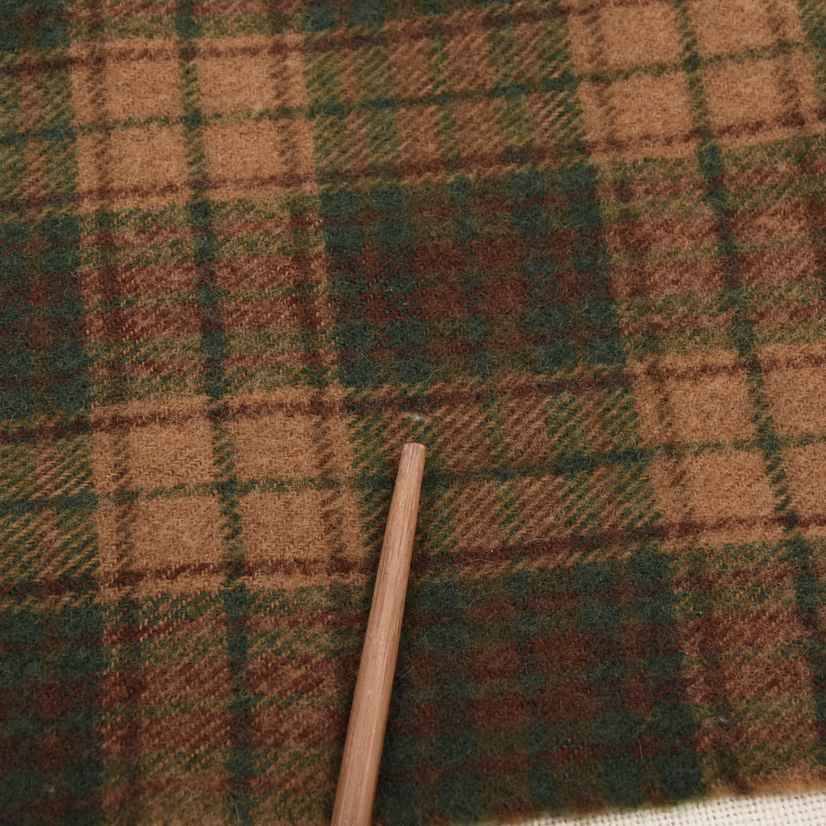 Vintage Barbour 100% Wool Scarf Made in Scotland ca. 135cm - Plaid