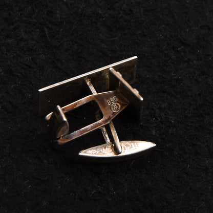Vintage Hermann Mürle .835 Silver Cufflinks