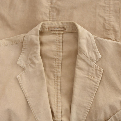 Boglioli COAT Cotton Jacket Size 52 - Tan