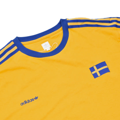 Adidas Sweden 2008 T-Shirt Size XL - Yellow