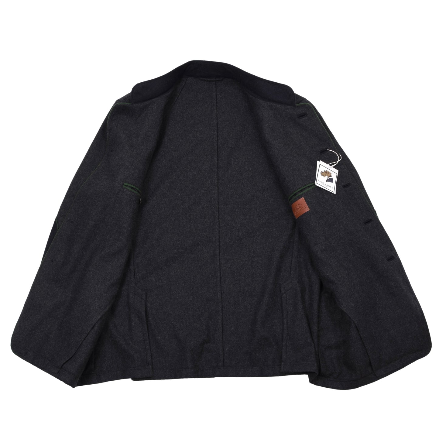 Weber & Frey x Lodenfrey Janker/Jacke aus 100% Wolle Größe 54 ca. 60cm - Grau