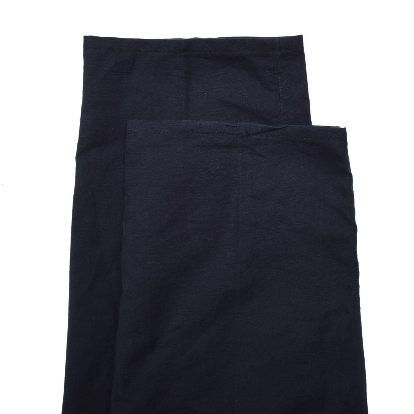 Incotex Chino-Hose aus Leinen/Baumwolle, Größe 52 (ca. 46 cm), Marineblau
