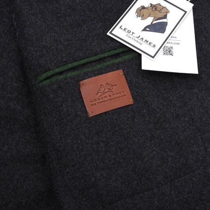 Weber & Frey x Lodenfrey Janker/Jacke aus 100% Wolle Größe 54 ca. 60cm - Grau