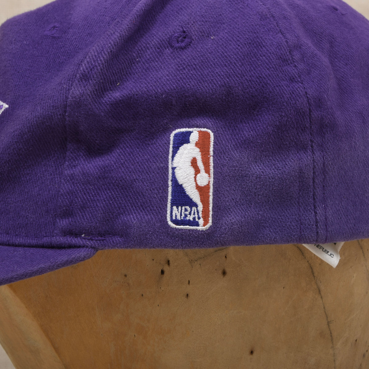 Vintae Lee Sport 1990er Los Angeles Lakers Cap - Lila