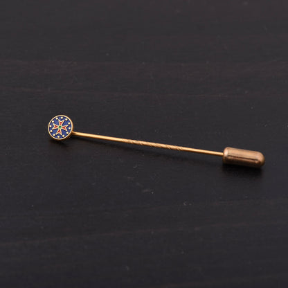 Europäischen Weinritterschaft / Ordo Equestris Vini Europae (OEVE) 585 Gold Anstecknadel