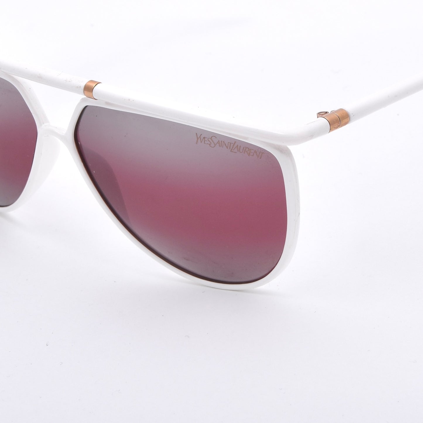 Yves Saint Laurent Vintage Sonnenbrille Modell 8633 - Weiß