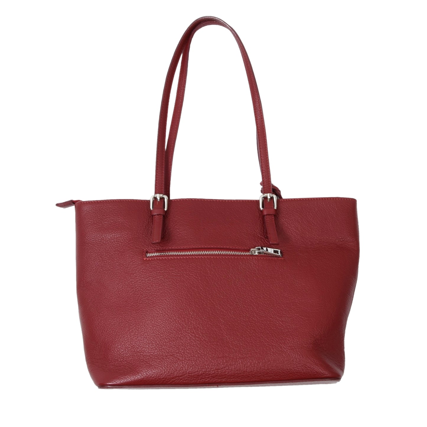 Pollini Leather Bag/Purse - Red