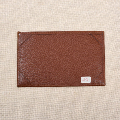 NOS R. Horn's Wien Leder-Notizbuchmappe Made in Austria - Tan