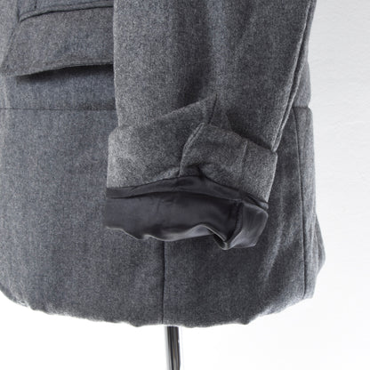 Boggi Milano Super 120s Wool Jacket Chest ca. 53cm - Grey