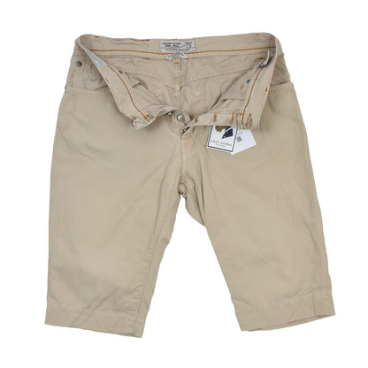 Jacob Cohën Jeans Cotton-Hemp Shorts Size 35 - Beige