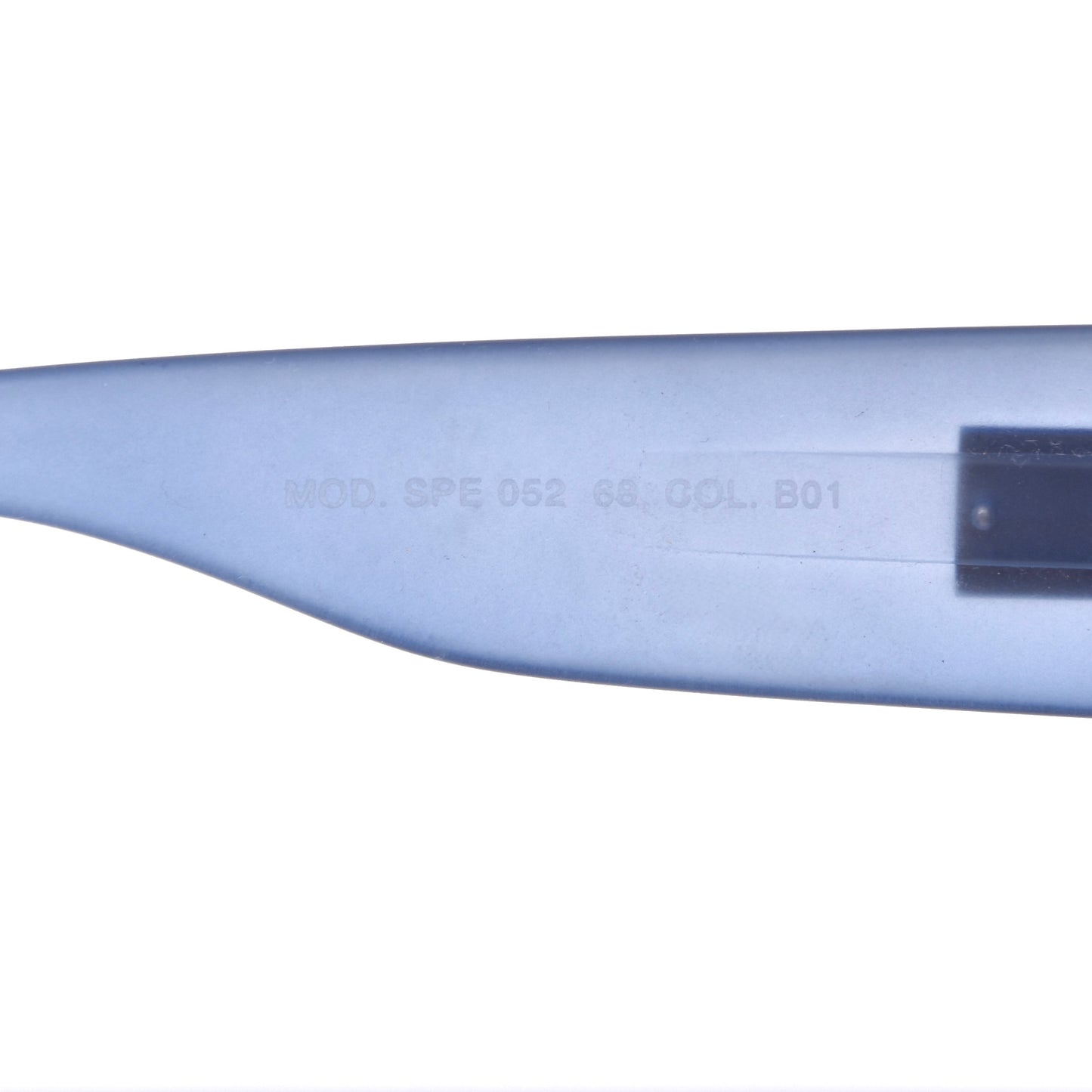 La Perla Vintage Y2K Shield Sonnenbrille Mod. SPE 052 68 - Blau